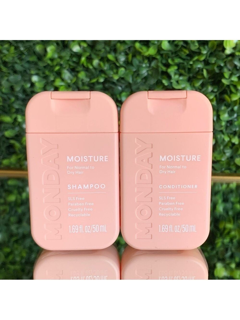 MONDAY Haircare MOISTURE Shampoo & Conditioner Set | NEW | Travel Size 50mL - Picture 6 of 11